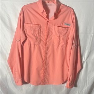 Columbia men’s pfg long sleeve shirt size medium